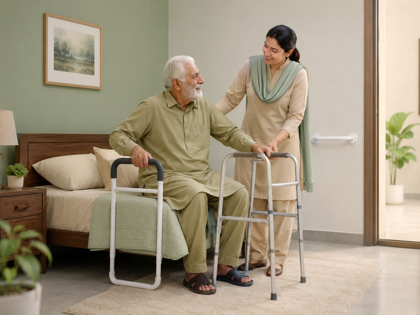 Elderly fall risk support pathway