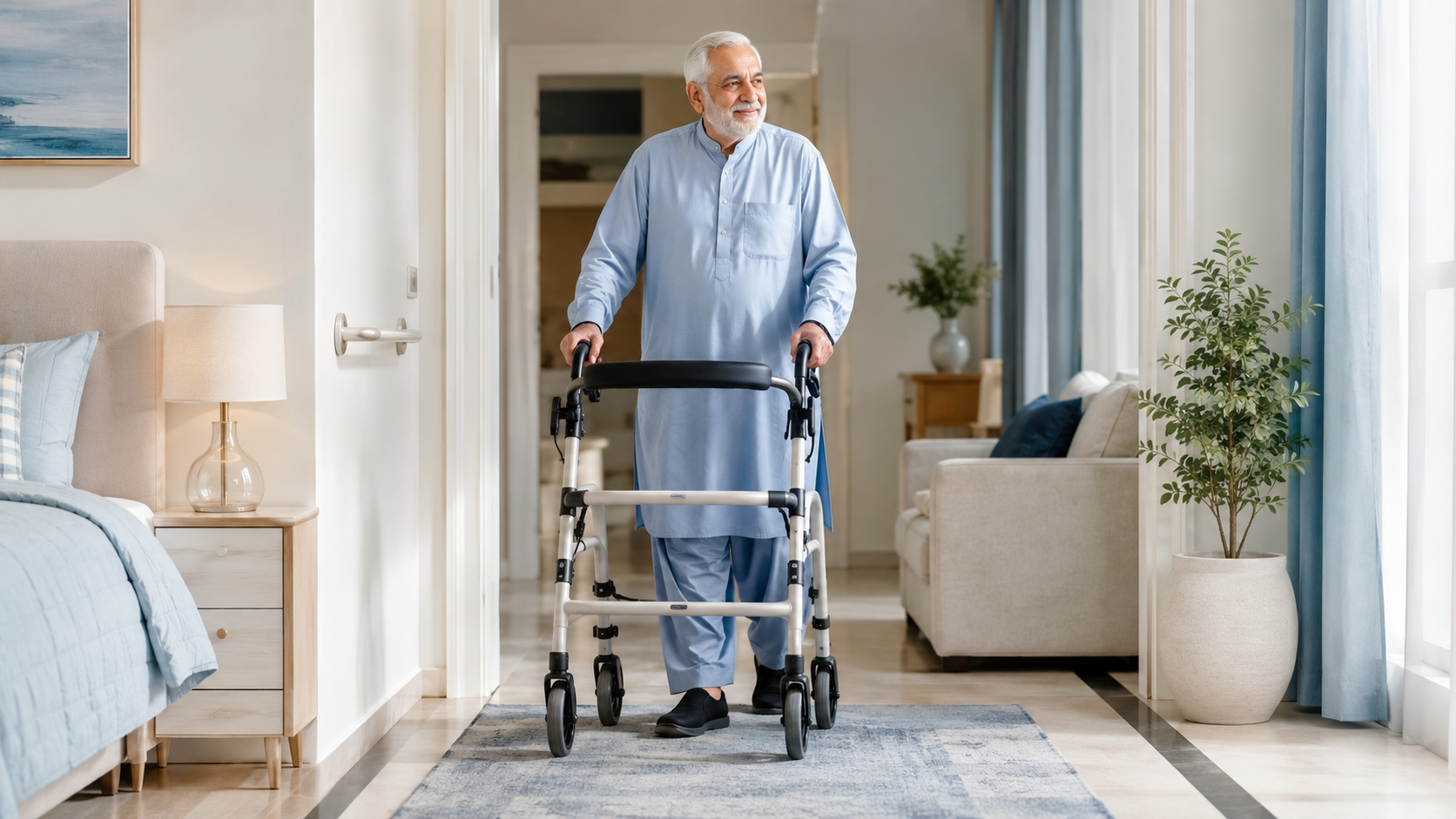 Elderly home safety support pathway