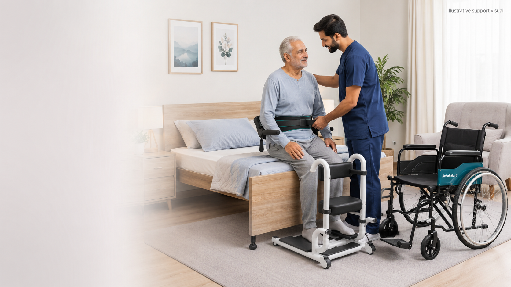 Assessment-led transfer and patient handling support guidance