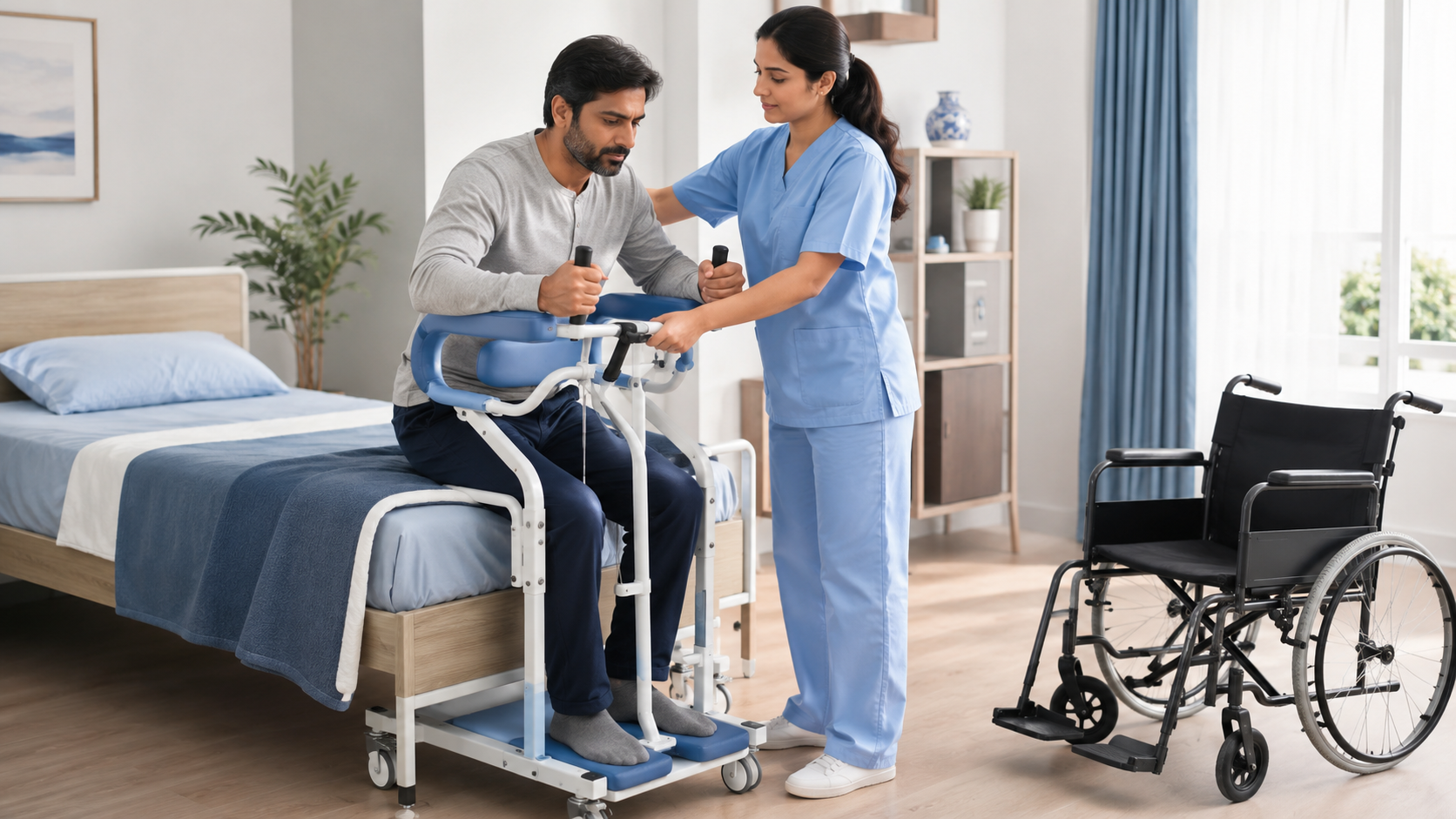 Transfer and patient handling support system